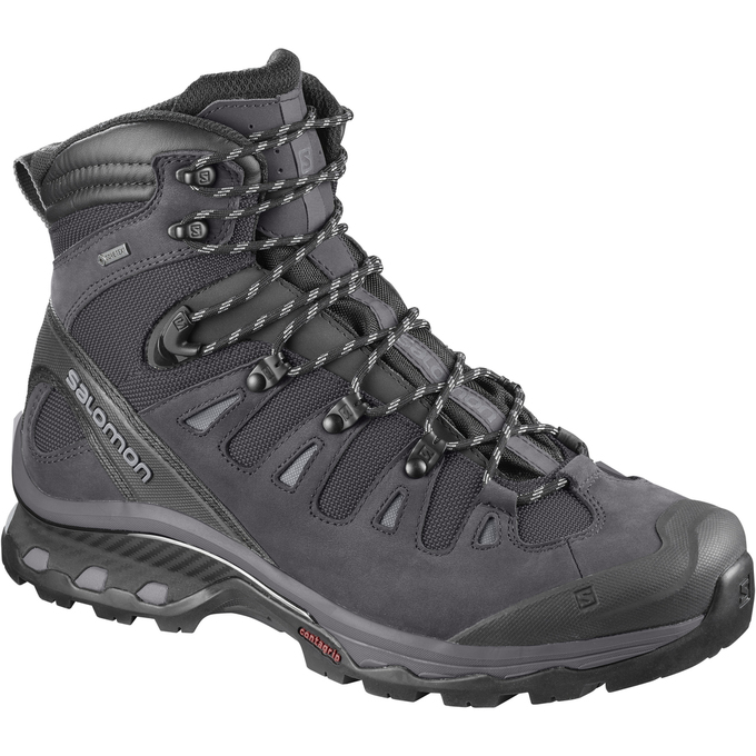 Salomon Israel QUEST 4D 3 GTX® - Mens Hiking Boots - Black (CDMS-03852)